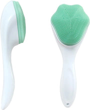 Silicone Face Scrubber Exfoliating Brush Manual Handheld Facial Cleansing