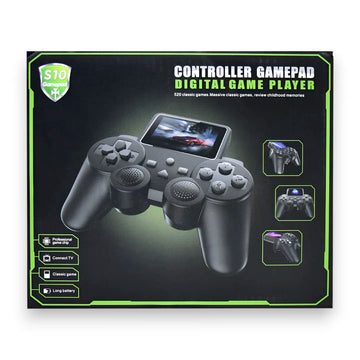 S10 Game Console with 520 Classic Games, Portable Retro Controller, Connected with HD TV Screen Support