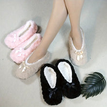 Fluffy Female Floor Slipper Women's Winter