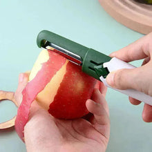 (2 In 1) Stainless Steel Knife With Peeler