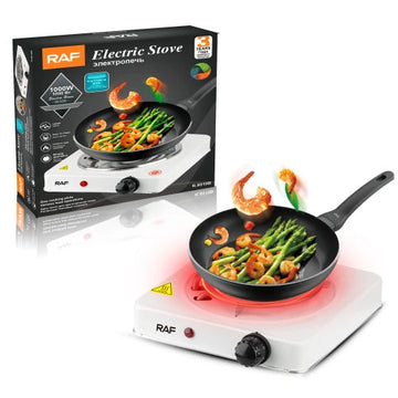 Electric Stove For Cooking, Hot Plate Heat Up In Just 2 Mins, Easy To Clean, (random Color )..