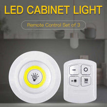 Tap Led Light With Remote Control (pack Of 3 Lights)..