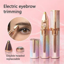 2 IN 1 Rechargeable Electric Eyebrow Trimmer..