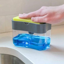 Soap Pump Sponge Caddy Black Cap