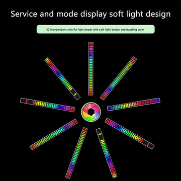 Creative RGB Spectrum Display Colorful Sound Control