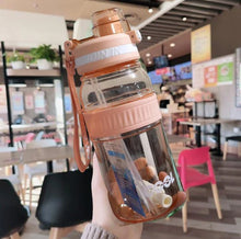 New Trendy 720ML JoinIn Water Bottle with Spring Straw