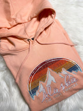 Prairie mountain embroidered hoodie