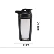 500ml Sport Shaker Bottle with Lid Flip Cover Precise Scale Leak-proof Protein Shakes Water Bottle Outdoor Activities Mixing Cup Small