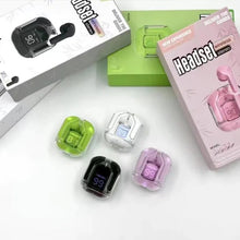 Air31 Wireless Earbuds Transparent With Deep Bass & Battery Display TWS Wireless Bluetooth..