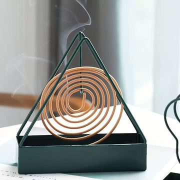 Triangle-shaped Iron Mosquito Coil Holder