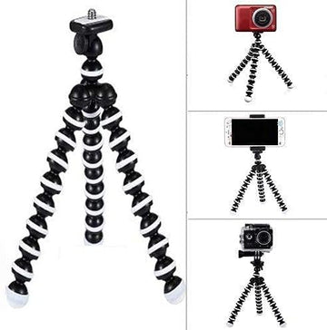 Mini Tripod Sponge Octopus Soft Flexible Universal Camera Phone Tripod