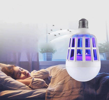 Mosquito Killer Bulb UV Light Mosquito Killer 2 In 1 LED Bulb Energy Saver 15W LED Light Mosquito Killer Lamp