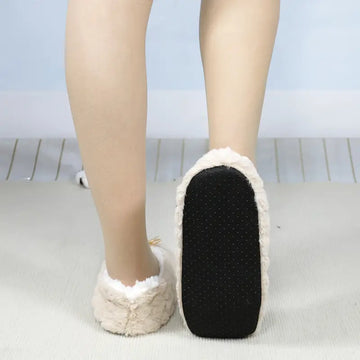 Fluffy Female Floor Slipper Women's Winter