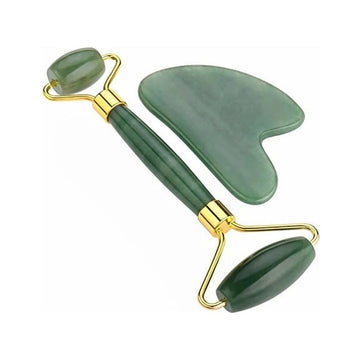 Flawless Jade Roller With Stone