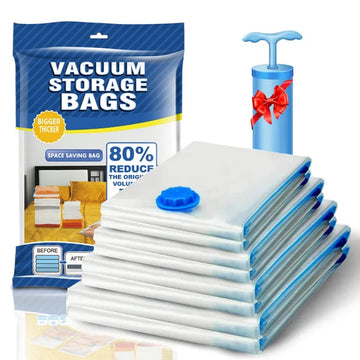 Pack of 5 Vacuum Storage Bags