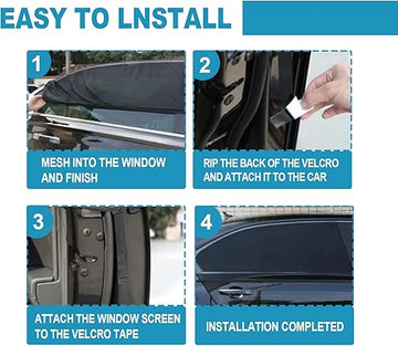 Pack of  4 Car Windows Sunshade  Cover