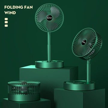 Rechargeable Multifunctional Telescopic Cooling Fan
