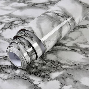 Acrylic  Marble Pattern Waterproof Self Adhesive Sticker Sheet Roll