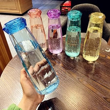 Diamond Water Bottle, Crystal Glass