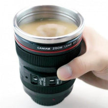 Camera Lens Mug With Lid..
