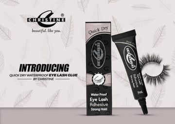 Christine Water Proof Eye Lash Glue [ Shade Black ]..