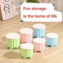 Smart Storage Stool/Drum Sitting Stool with Storage Compartment