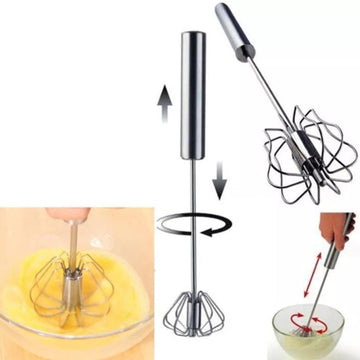 Hand Pressure Semi-automatic Egg Beater Kitchen Accessories Tools Self Turning Cream Utensils Whisk Manual Mixer..
