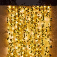 Maple Leaf Garland String Fairy Light With 10 Led Wall Decoration..