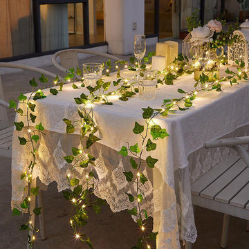 Maple Leaf Garland String Fairy Light With 10 Led Wall Decoration..
