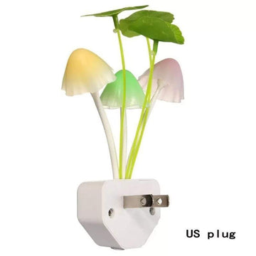 Mushroom LED Sensor Control Night Lamp