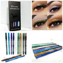 Pack Of 6 New Flormar Glitter Eye And Lip Liner Pencil..
