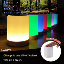 Portable Touch Lamp Bluetooth Speaker | Smart Touch Night Light Desk Lamp Color Changing