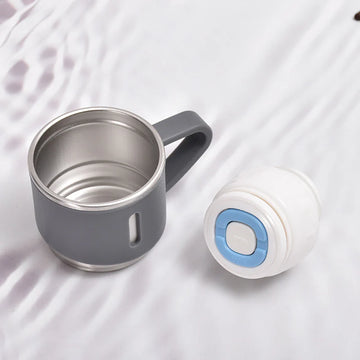 500ml Stainless Steel Vacuum Flask Set 3 Lids.