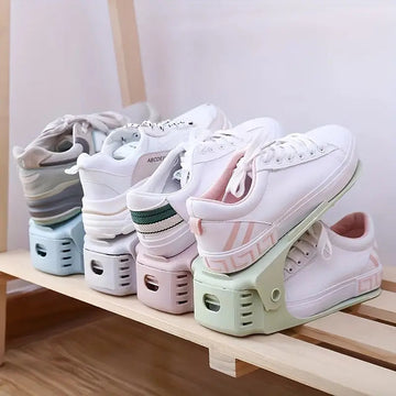 Double Deck Shoe Rack - A Space Saving Storage Solution