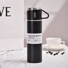 500ml Stainless Steel Vacuum Flask Set 3 Lids.