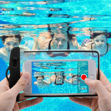 Waterproof Transparent Mobile Cover