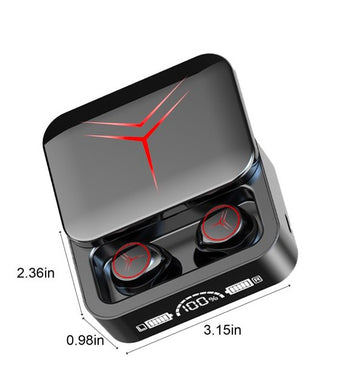 M88 Plus Earbuds Wireless With Power Bank LED Display Bluetooth & Portable Touch Version For Gaming & Music TWS V5.3