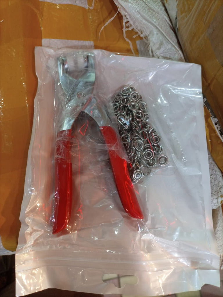 Tich Button Machine Plier Metal Mody With 50 Button.. – 999Only