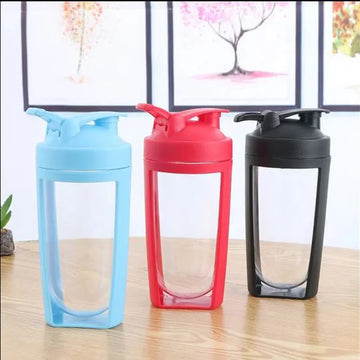 500ml Sport Shaker Bottle with Lid Flip Cover Precise Scale Leak-proof Protein Shakes Water Bottle Outdoor Activities Mixing Cup Small