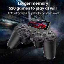 S10 Game Console with 520 Classic Games, Portable Retro Controller, Connected with HD TV Screen Support