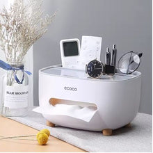 Newest Tissue Box Napkin Holder Remote Control Storage Desk Organizer Office Multifunctional Sundries Ontainer Storage Home Gift