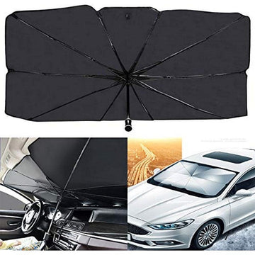 Car Sun Shade Umbrella Cover For Windshield UV Reflecting Foldable