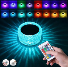 Mega Power Led Bird Nested Crystal Lamp Table Lamp, 16 Color Changing Rgb Touch+remote Control..