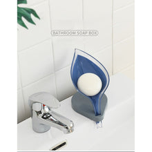 Leaf-Shaped Non-Slip Bathroom Soap Holders Creative Kitchen Soap Rack