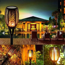 Solar Torch Lights With Flickering Flames For Outdoors Garden Path Light Solar..