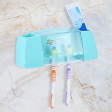 5 Toothbrush Holder Storage Box Tooth Brush Toothpaste Holder Organizer Bathroom Wall Mount