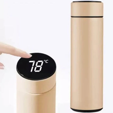 Temperature Control Water Bottle, Led Temperature Display, Stainless Steel