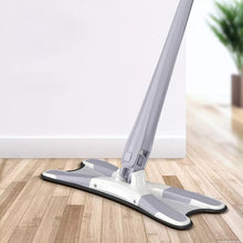 360 Degree X-type Flat Squeezable Twist Floor Mop 999Only