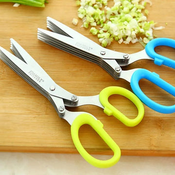5 Layer Multifunctional Stainless Steel Scissor 999Only