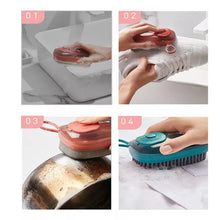 Hydraulic Multifunction Liquid Soap Dish Washing  Cleaning Brush 999Only